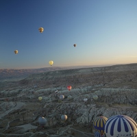 Photo de Turquie - Lunaire Uçhisar en Cappadoce